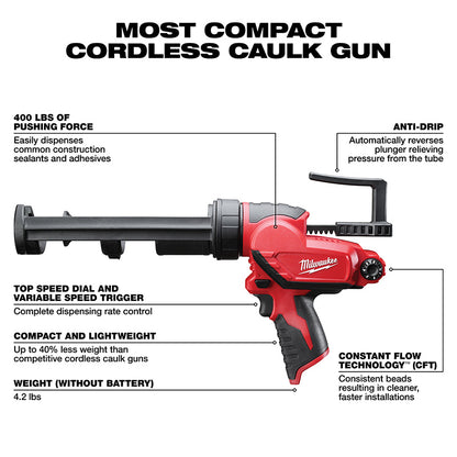 M12™ 10 oz Caulk Gun