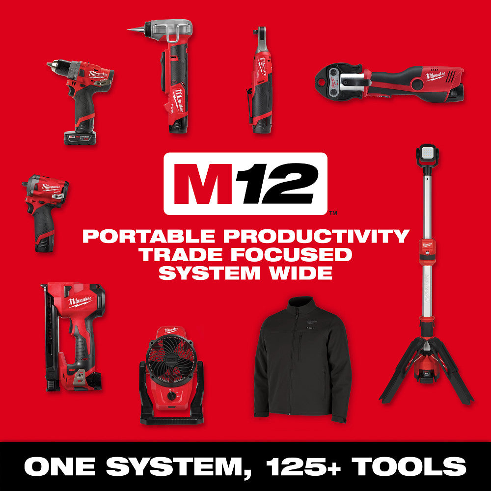 M12 One System, 125+ Tools