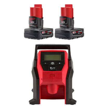 M12™ Compact Inflator & M12™ REDLITHIUM™ XC 3.0Ah Battery (2 Piece) Bundle