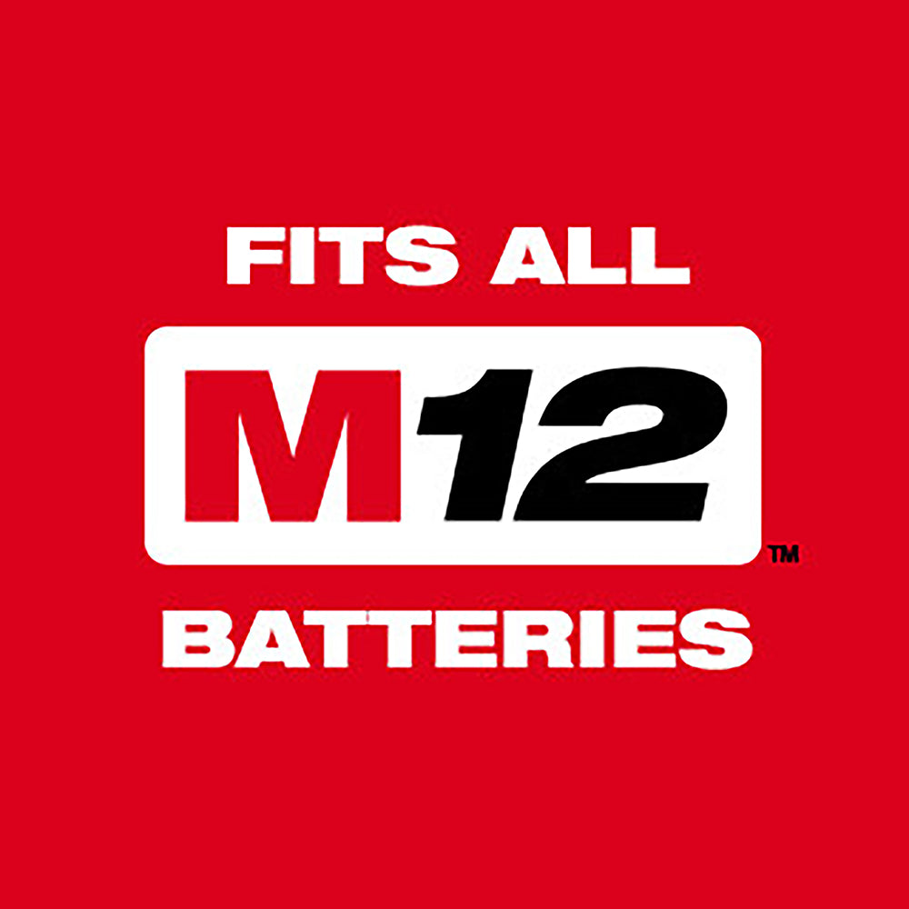 Fits all M12 Batteries