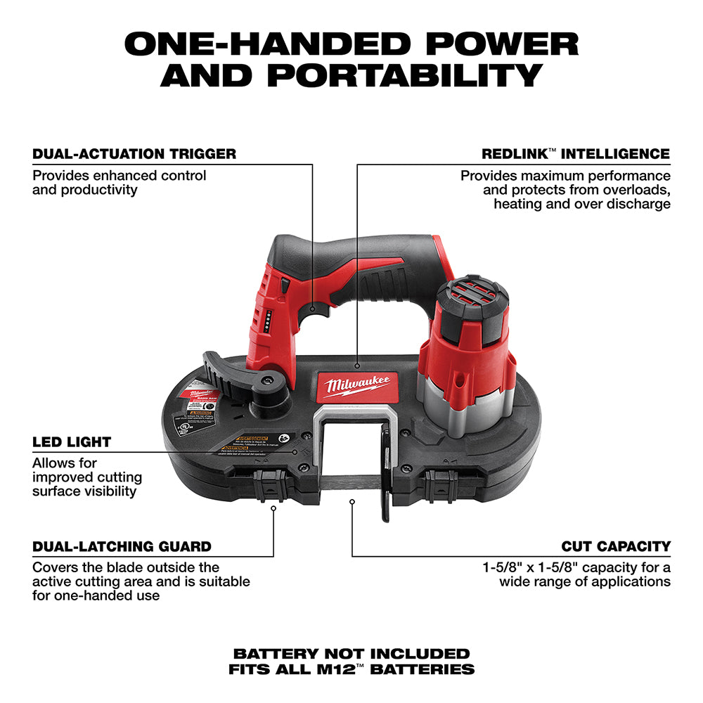 M12™ Cordless Sub-Compact Band Saw