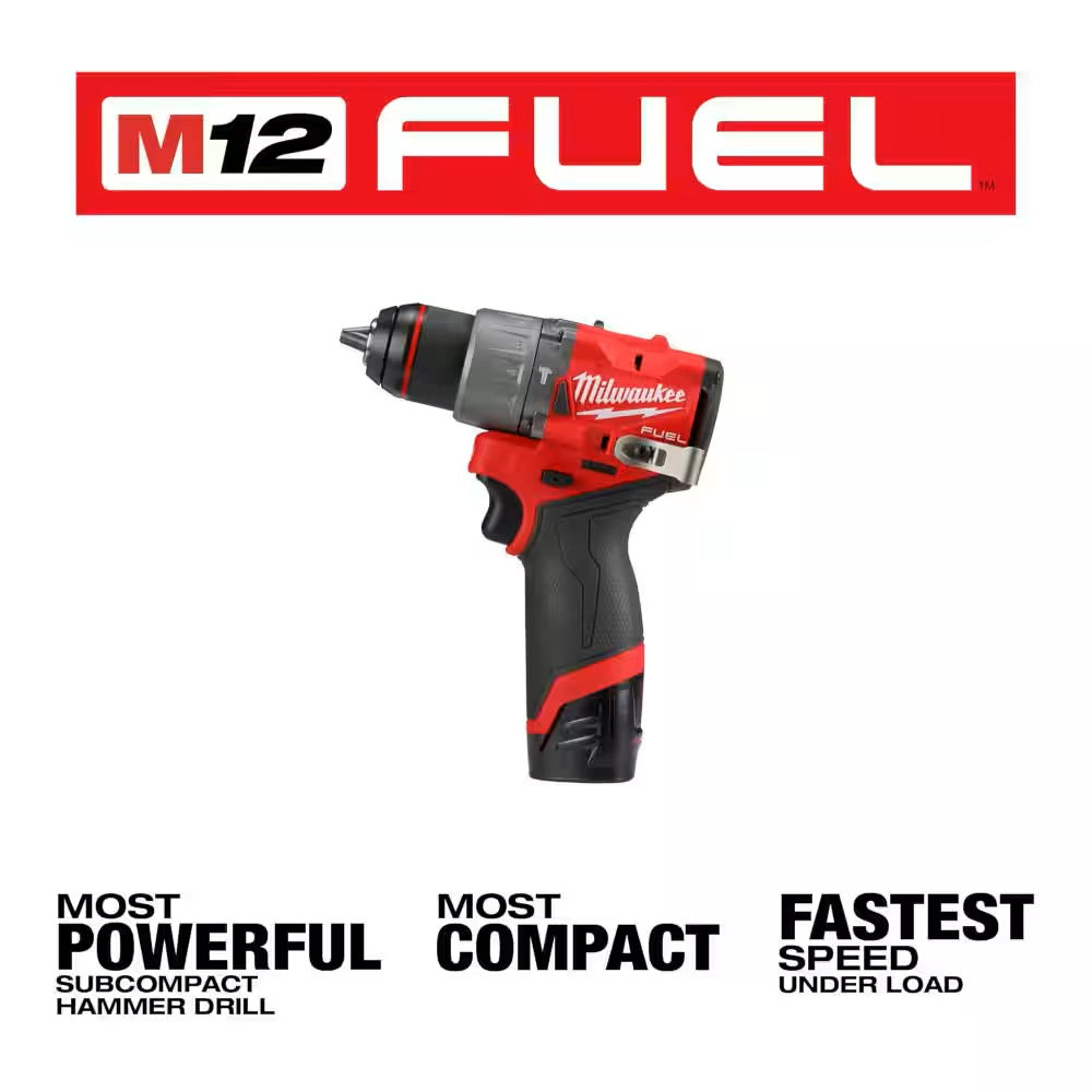 M12 FUEL™ 1/2" Hammer Drill Kit