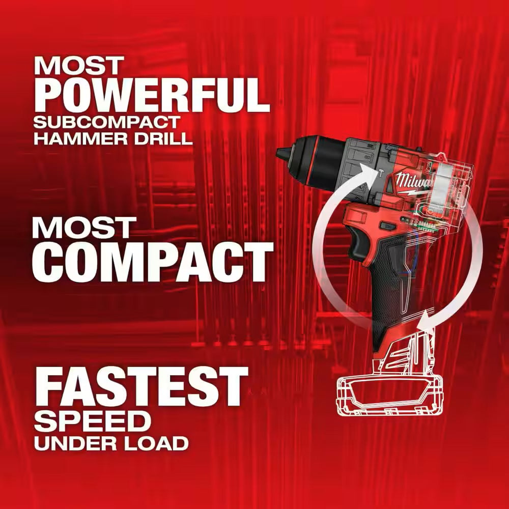 M12 FUEL™ 1/2" Hammer Drill Kit