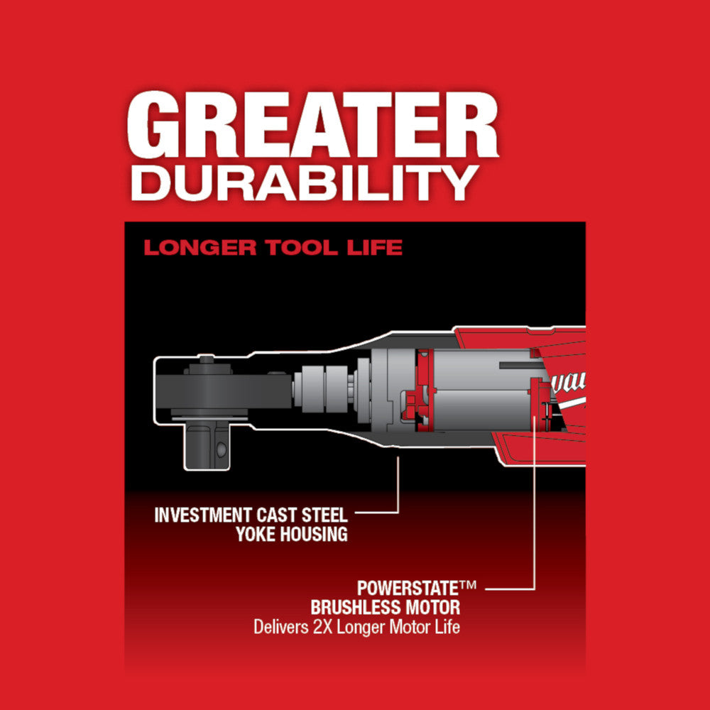 M12 FUEL™ 1/2 in. Ratchet 2 Battery Kit