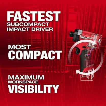M12 FUEL™ 1/4" Hex Impact Driver 1 Battery Kit