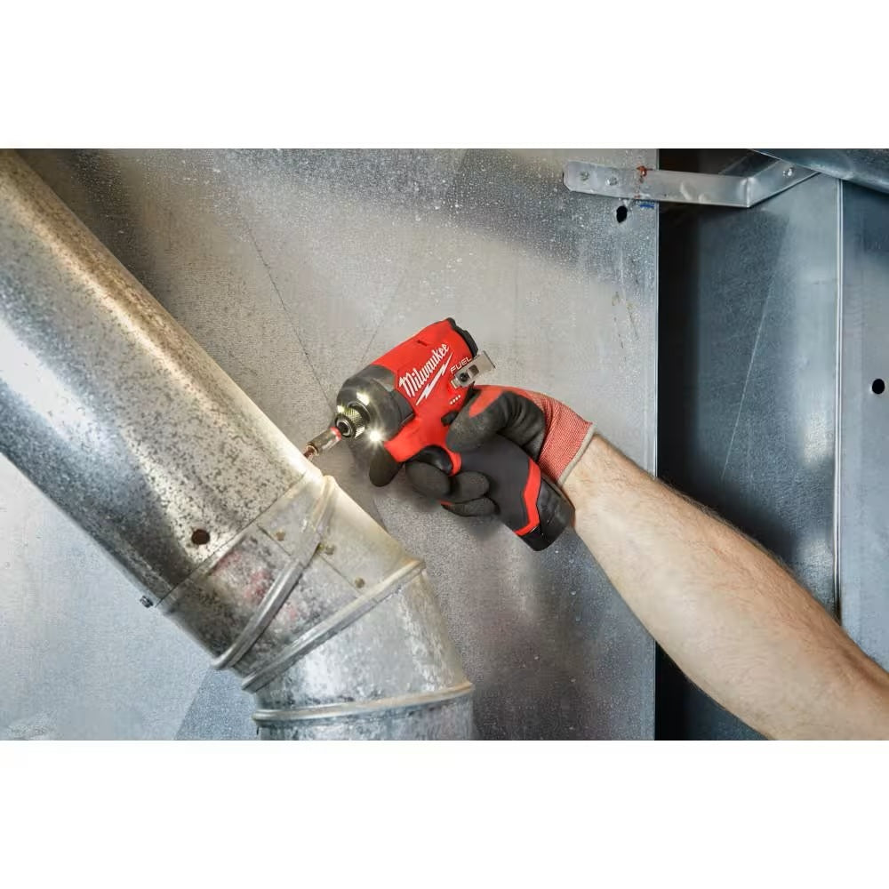 M12 FUEL™ 1/4" Hex Impact Driver Kit w/ 3/8" High Speed Ratchet