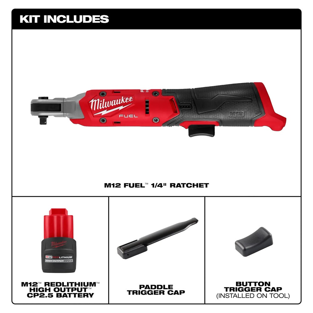 M12 FUEL™ 1/4" Ratchet Kit
