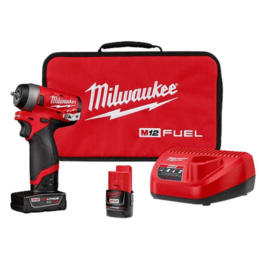 M12 FUEL™ 1/4" Stubby Impact Wrench Kit