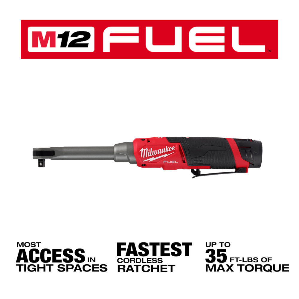 M12 FUEL™ 3/8" Extended Reach High Speed Ratchet Kit