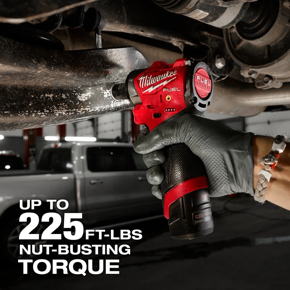 M12 FUEL™ 3/8" Subcompact Impact Wrench w/ Friction Ring Kit