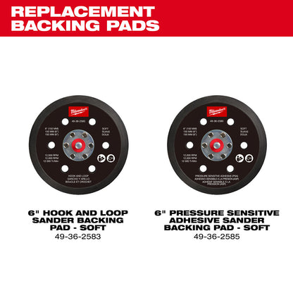 Replacement Backing Pads #49-36-2583, #49-36-2585