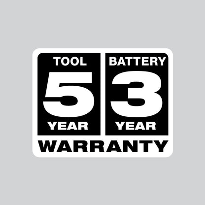 Tool 5 Year Warranty, 3 Year Warranty Battery