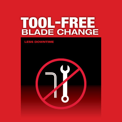 Tool-Free Blade Change