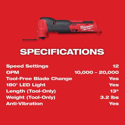 M12 FUEL™ Oscillating Multi-Tool