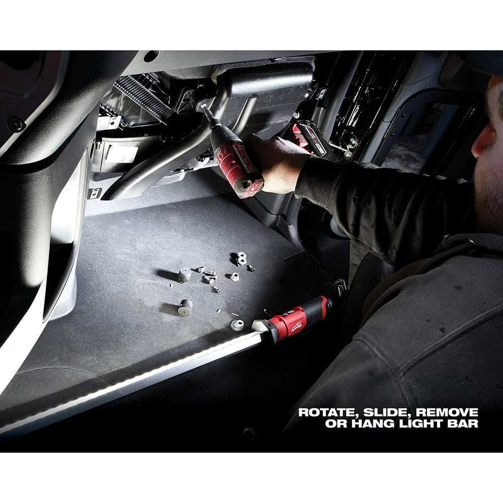 M12™ LED Underhood Light in use
