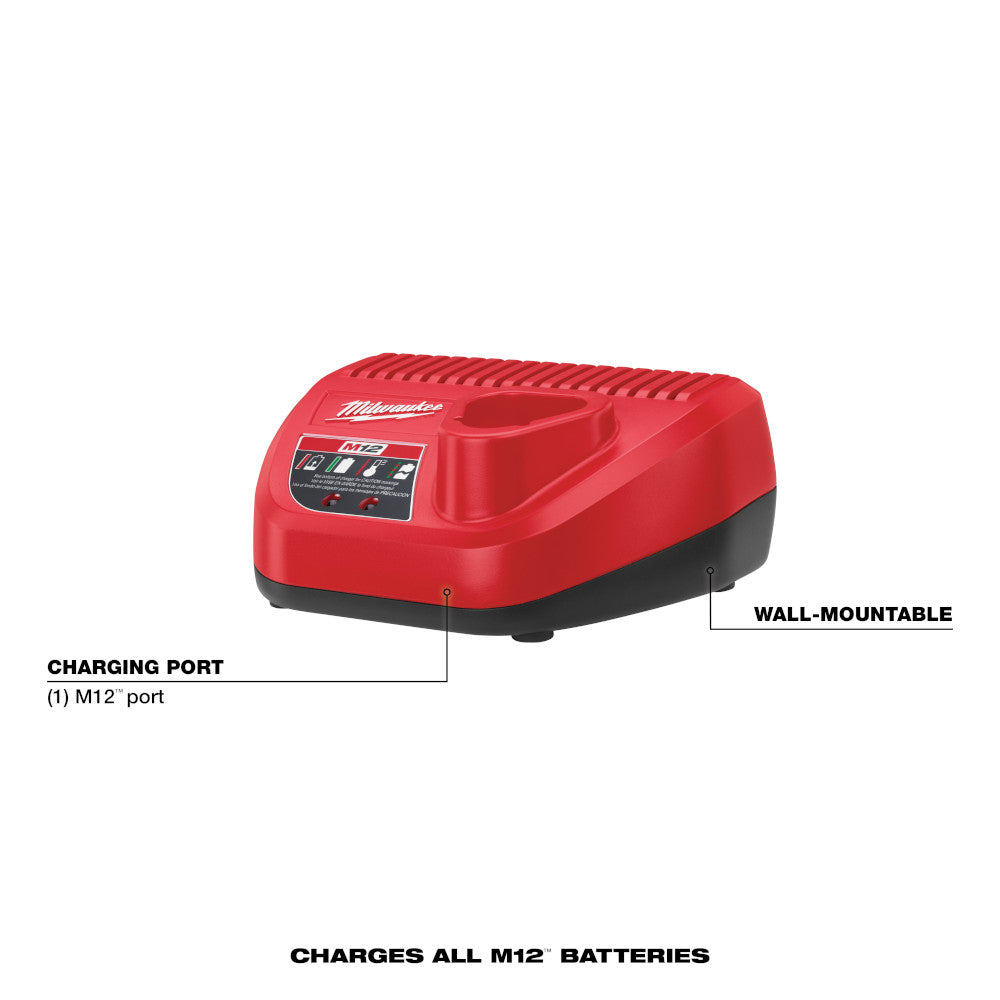 M12™ Lithium-Ion Battery Charger specs