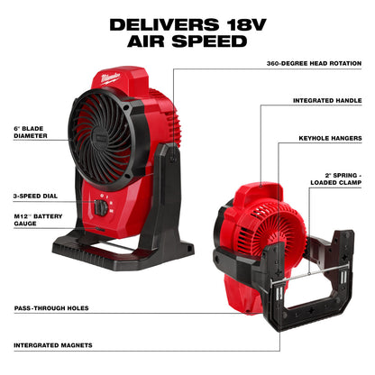 M12™ Mounting Fan
