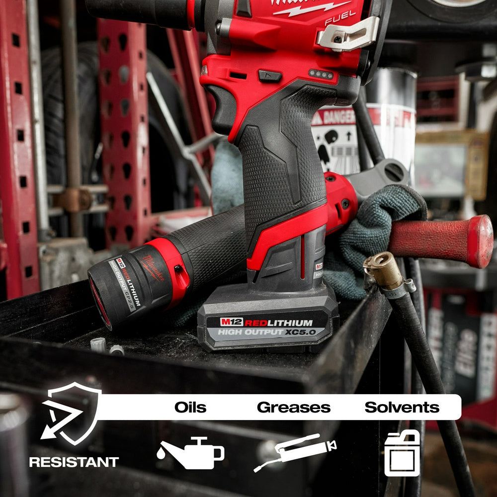 Resistant: Oil, Greases, Solvents