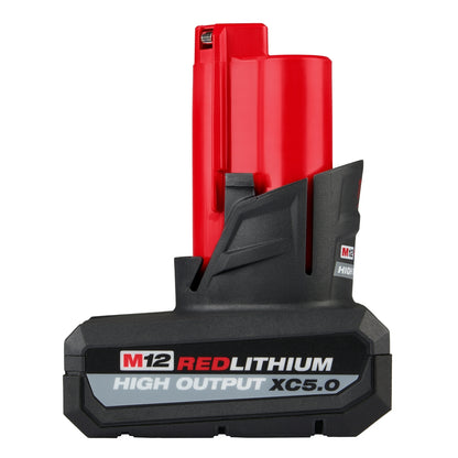 M12 FUEL™ Oscillating Multi-Tool & (2) M12™ REDLITHIUM™ HIGH OUTPUT™ XC5.0 Battery Pack Bundle
