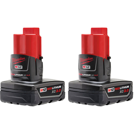 🎁 M12™ REDLITHIUM™ XC 3.0Ah Battery (2 Piece) (100% off)