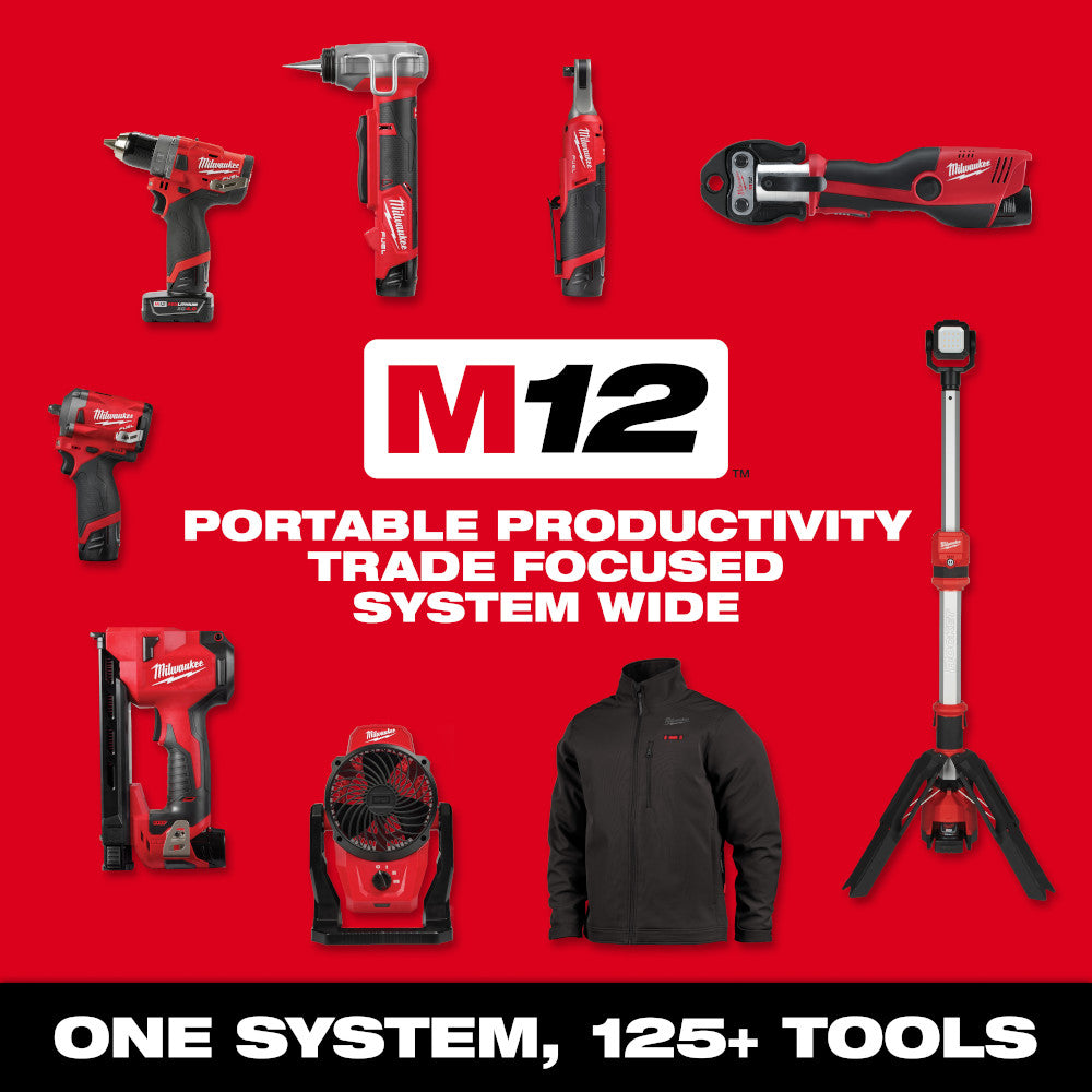 M12 one System, 125+ Tools