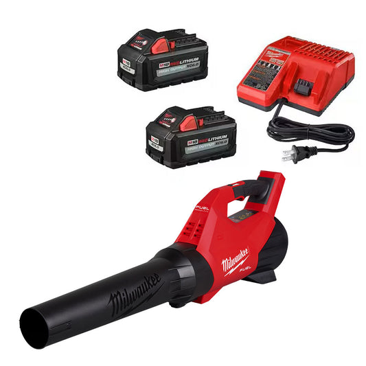 M18 FUEL™ Blower & M18 REDLITHIUM HIGH OUTPUT XC6.0 Battery 2-Pack System Starter Kit Bundle