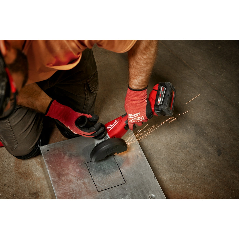 M18™ Brushless 4-1/2" / 5" Cut-Off Grinder, Paddle Switch