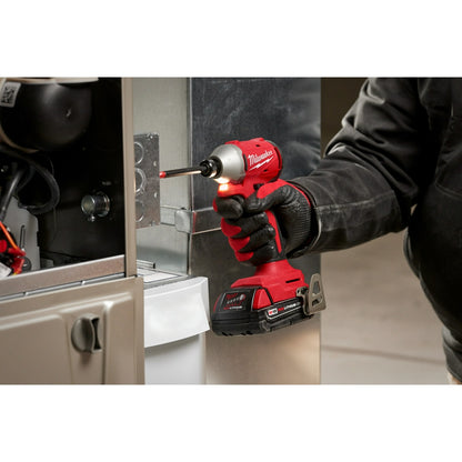 M18™ Compact Brushless 1/4" Hex Impact Driver Kit