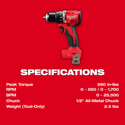 M18™ Compact Brushless 2-Tool Combo Kit