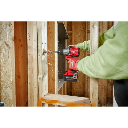 M18 FUEL™  1/2" Hammer Drill/Driver used in Construction Setting