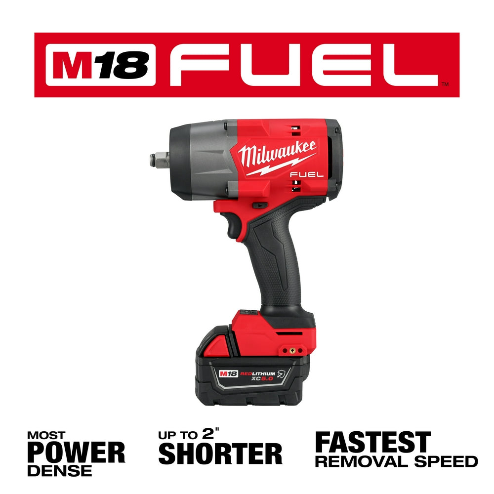 M18 FUEL™ 1/2" High Torque Impact wrench w/ Friction Ring Kit