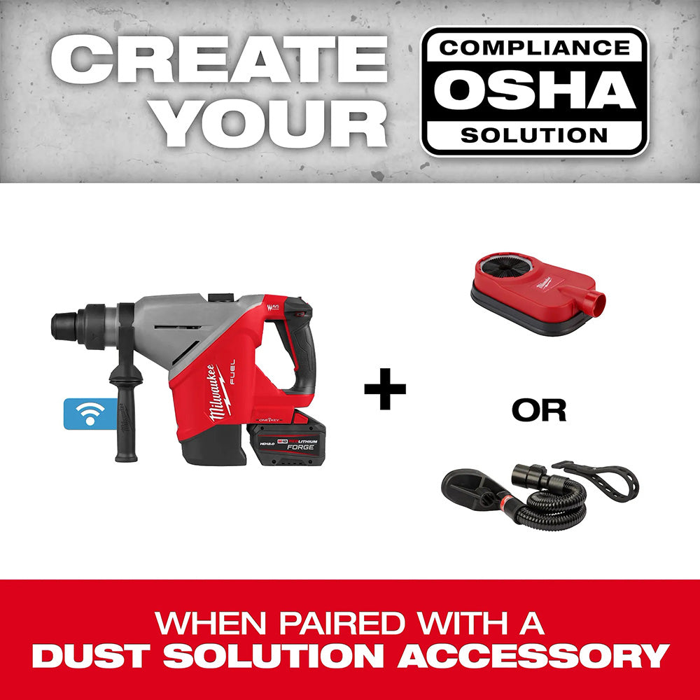 Created Your OSHA Compliance Solution when paired with a Dust Solution Accessory