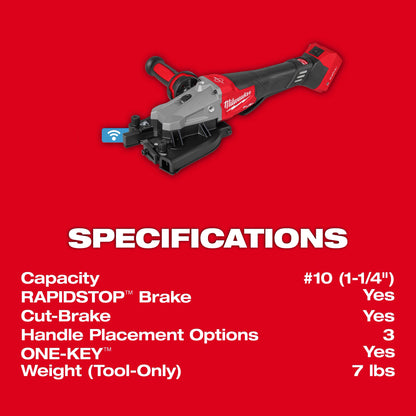 M18 FUEL™ #10 (1-1/4") Rebar Cutter