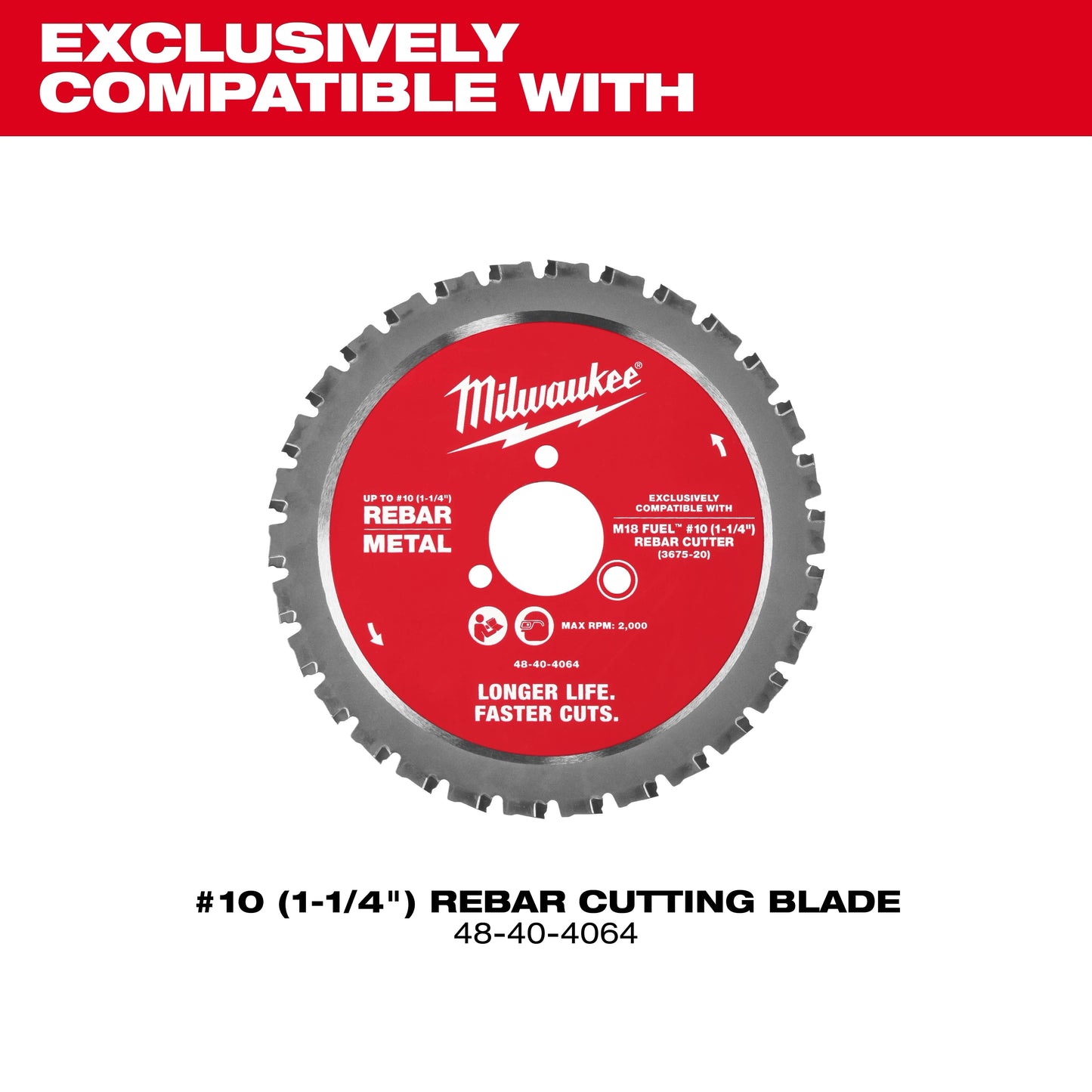 M18 FUEL™ #10 (1-1/4") Rebar Cutter