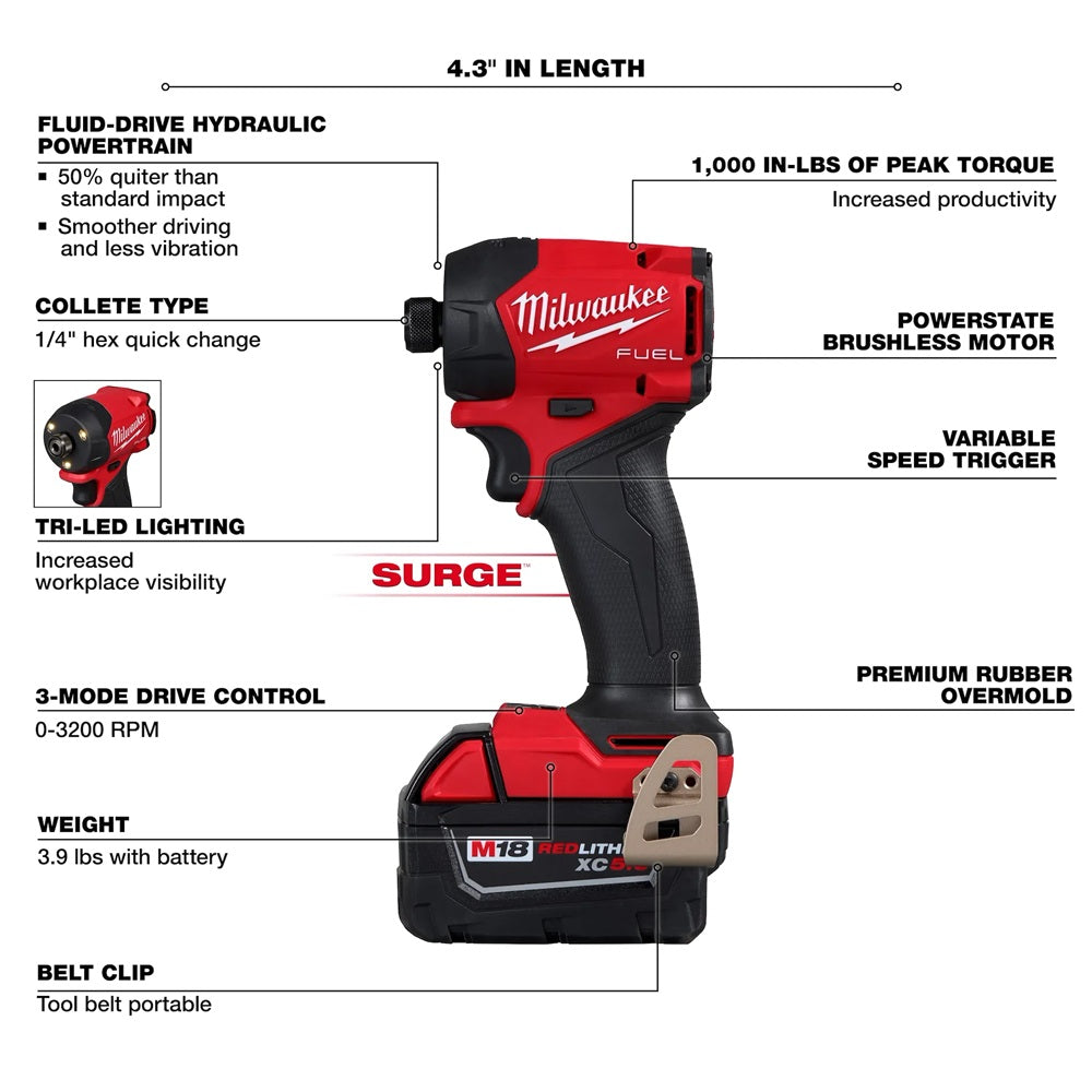 M18 FUEL™ 2-Tool Combo Kit