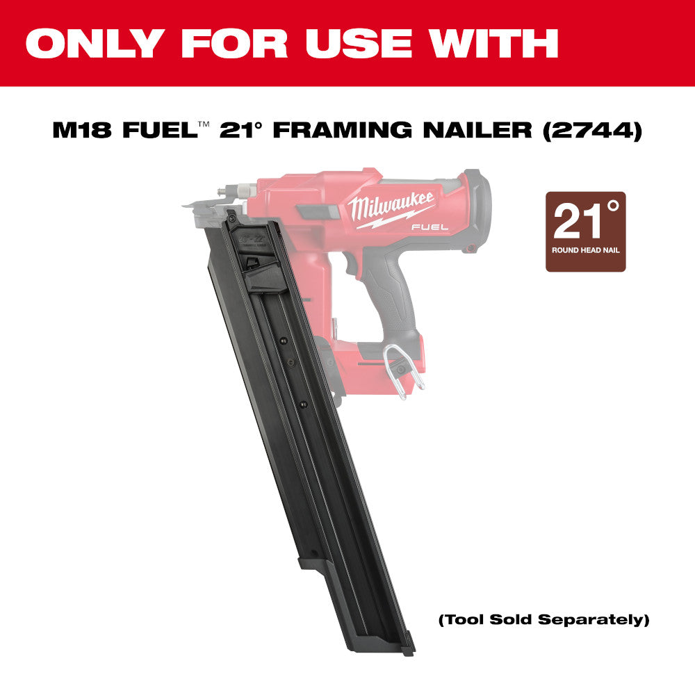M18 FUEL™ 21 Degree Framing Nailer Extended Capacity Magazine