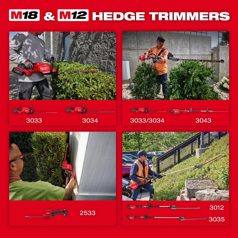 M18 FUEL™ 24" Hedge Trimmer