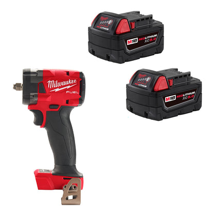M18 FUEL™ 3/8 Compact Impact Wrench w/ Friction Tool & M18™ REDLITHIUM™ XC 5.0Ah Extended Capacity Battery Pack (2 Piece) Bundle
