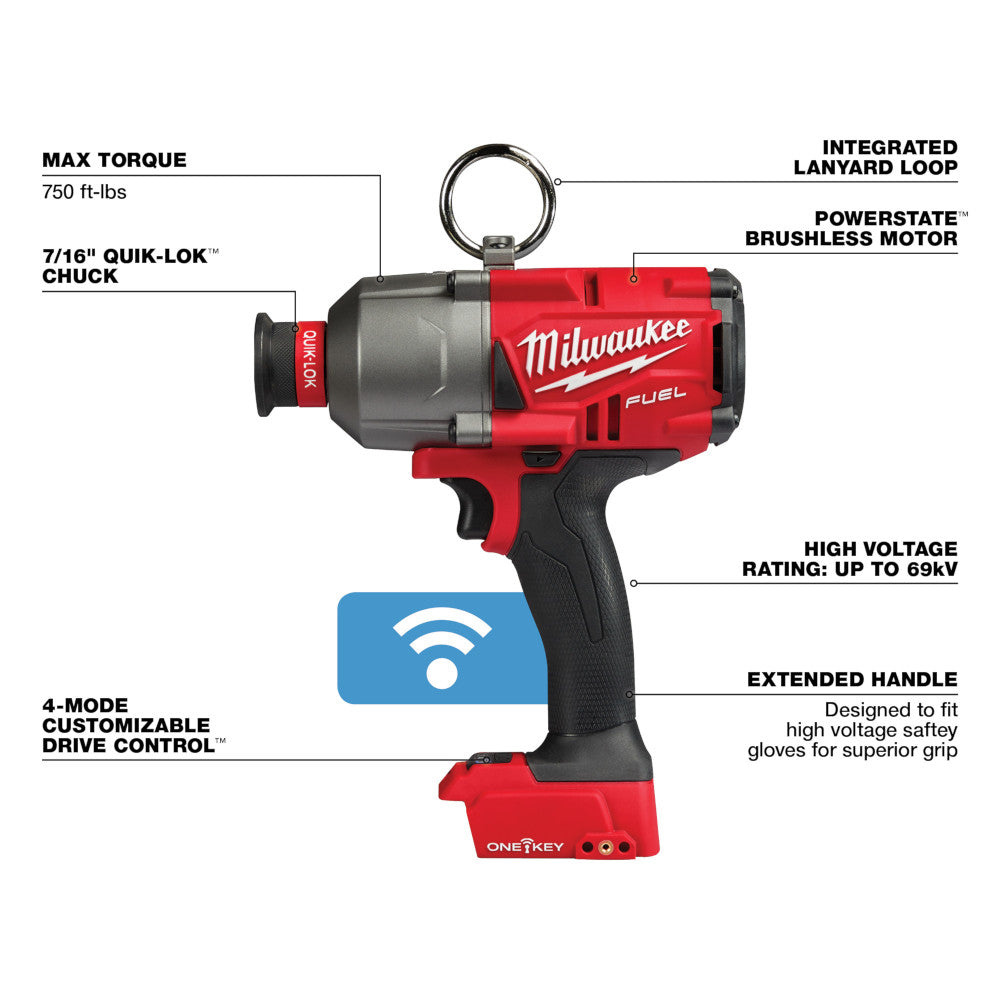 M18 FUEL™ 7/16 in. Hex Utility HTIW w/ ONE-KEY™