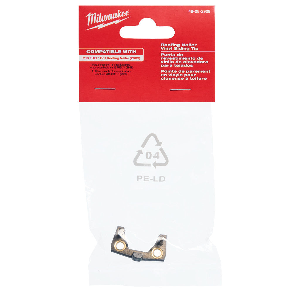 M18 FUEL™ Coil Roofing Nailer Vinyl Siding Tip