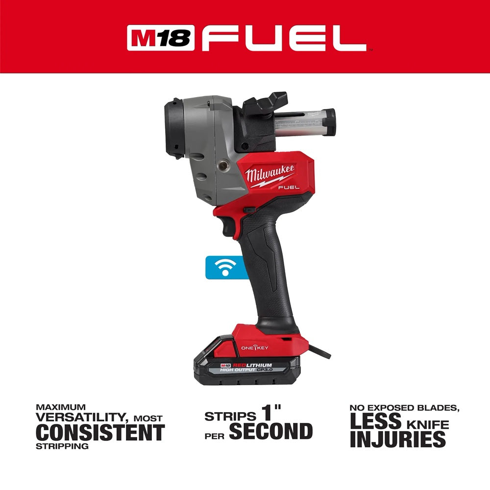 M18 FUEL™ Covered Conductor Cable Stripper Kit w/ Adjustable Bushings