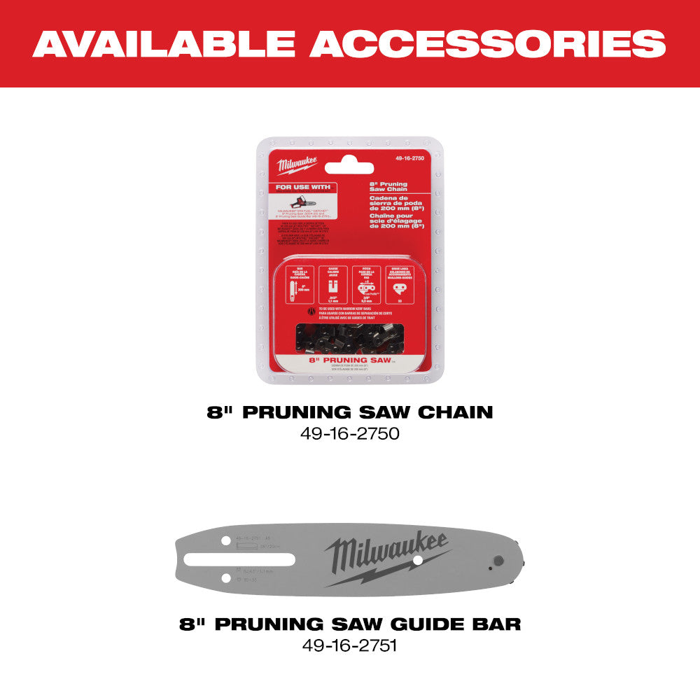 M18 FUEL™ HATCHET™ 8" Pruning Saw