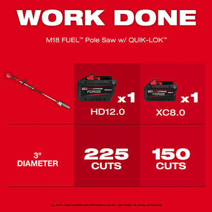 M18 FUEL™ Pole Saw w/ QUIK-LOK™