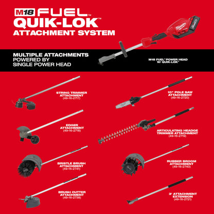 M18 FUEL™ QUIK-LOK™ 3 Ft. Attachment Extension