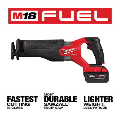 M18 FUEL™ SAWZALL® Recip Saw - 1 Battery XC5.0 Kit