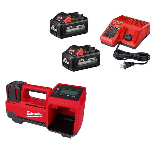 M18™ Inflator & M18 REDLITHIUM HIGH OUTPUT XC6.0 Battery 2-Pack System Starter Kit Bundle