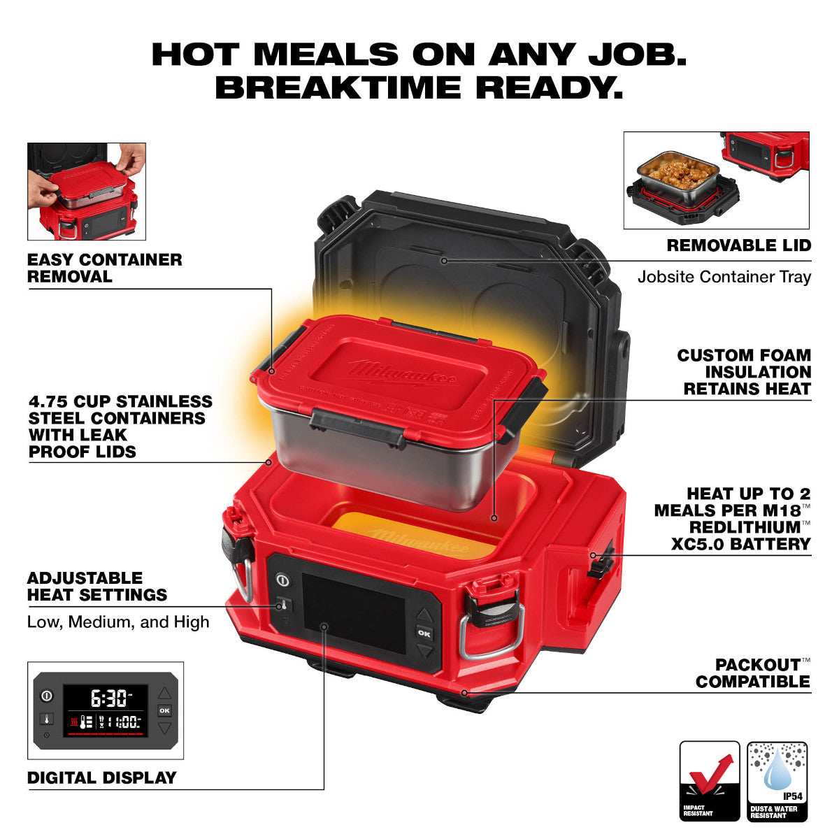M18™ Jobsite Lunch Warmer