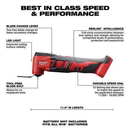 M18™ Multi-Tool Specs
