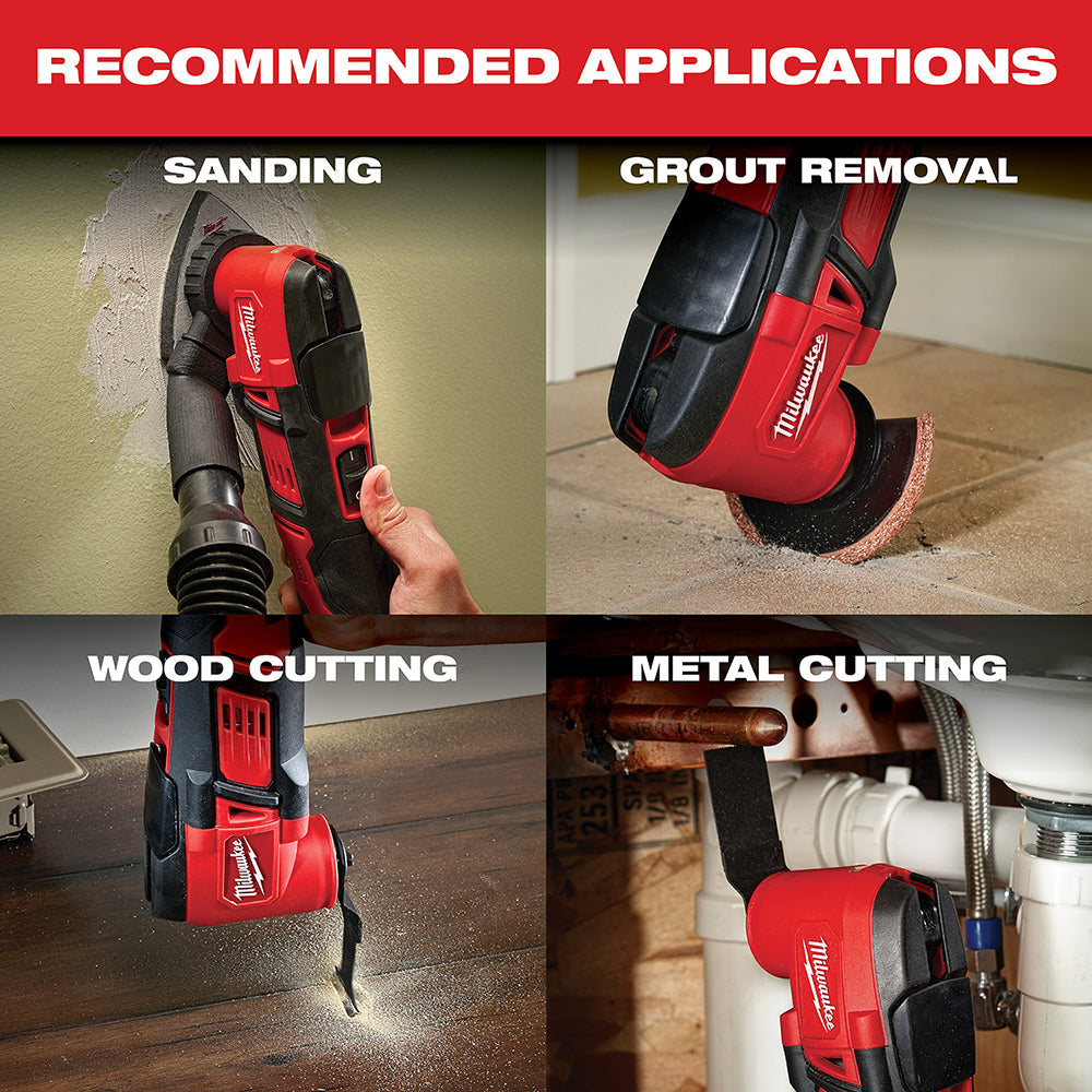Recommend Applications: Sanding, Grout Removal, Wood Cutting, Metal Cutting