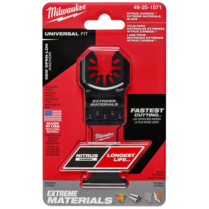 NITRUS™ Carbide Extreme Materials Universal Fit OPEN-LOK™ Multi-Tool Blade (1 PK)